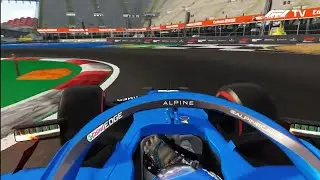 Formula 1 and Formula E real sponsors for the VRC Mexico GP Mod | New FREE Alpine A521 Mod by Deploy