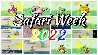 15 Live Shinies after 83,344 Encounters! -  Safari Week 2022 Compilation!