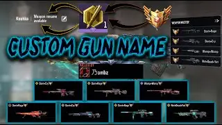 How to Put a Custom Name for your Gun | COD MOBILE