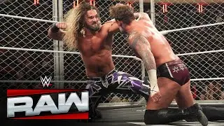 CM Punk против Seth Rollins – матч в стальной клетке: лучшие моменты, 10 марта 2025 г.