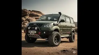 Modified Mahindra Xylo Offroading on Rocks and Snow | 4x4 SUV Test | AI