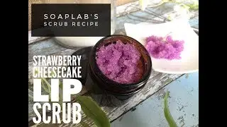 How To Make: Lip Scrub for Chapped Lips (Strawberry Cheesecake Lip Scrub) in Malaysia