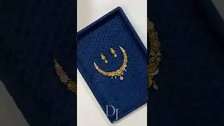 &ldquo;Gold-Plated 92.5 Silver Necklace | Affordable South Indian Jewellery for Weddings & Festivals 💍✨&rdquo;
