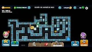 Diggy's adventure | Marqu&eacute;s de hielo mejorado: Desaf&iacute;o 1 