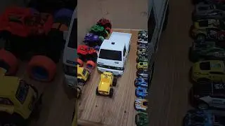 Satisfying Toy Car Push Sequence | Shorts Video #shorts