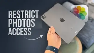 Как ограничить доступ к фотографиям на iPad (урок)