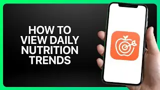 How To View Daily Nutrition Trends in Cronometer Tutorial