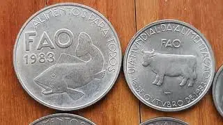 Moedas F&Aacute;O de PORTUGAL #1983#