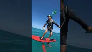Primeira prancha de downwind foil do Cear&aacute;