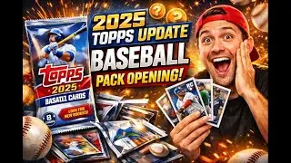 2025 Topps Update Blaster Box Opening: Did we pull anything Good?!?!  Rookies and Some Parallels.