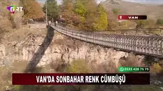 Van'da sonbahar renk c&uuml;mb&uuml;ş&uuml;