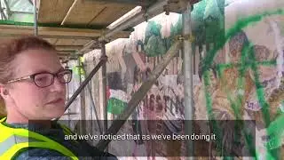 Link Road Mural Restoration: Stage 1