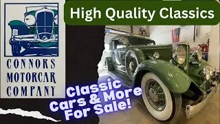 Connors Motorcar Company &mdash; куча классических автомобилей на продажу! Понравилось! (Видео магазина...