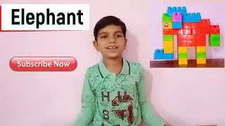 Elephant/Building Blocks Elephant/Blocks Elephant/How to Make blocks Elephant/AGT World/ by Anshuman
