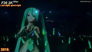 2K 60Fps Last Night Good Night v.54 Vocaloid live concert sub. Español 