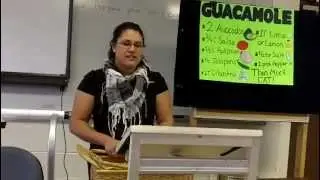 CMST&101 INTRODUCTION TO COMMUNICATION -- DEMONSTRATION/INSTRUCTION SPEECH--RACHEL