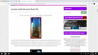 winstar w68 flash file