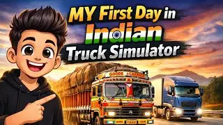 MY FIRST DAY IN INDIAN TRUCK SIMULATOR 🚛 | First Time Gameplay 🔥