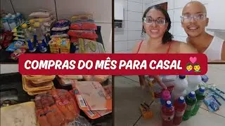 COMPRAS DE SUPERMERCADO para Casal 👩&zwj;❤️&zwj;👨 TUDO CARO💸