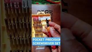POCKET PRECISION SCREWDRIVER SET 👈👈#viral #electrical #screwdriver #trending #shorts #subscribe