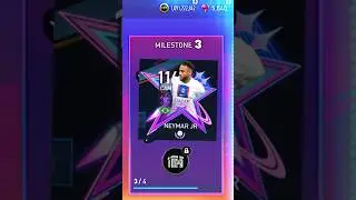 Milestone 3 reward revealed 😉 whom you add to your team??  #fifamobile #milestonerewards #neymarjr