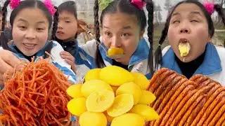 这些零食是80后们的最爱，你都吃过吗？EP 167#童年零食#童年零食女孩#回忆童年