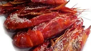 Carabineros asados