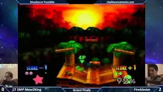 Smashacre Frostbite - CT EMP Mew2King vs Fireblaster - Grand Finals - Smash 64