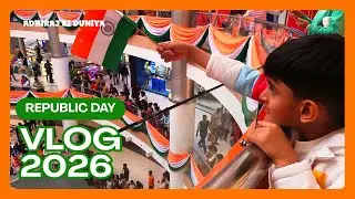 🇮🇳 अधिराज की दुनिया | Republic Day Special DB Mall Vlog 🇮🇳 🛍️🍦 Shopping, Ice Cream & Fun With Family