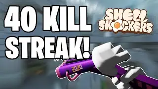40 Kill Streak! | Shell Shockers