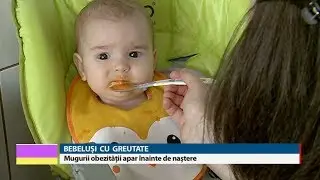 Copii cu greutate: Mugurii obezității apar înainte de naștere