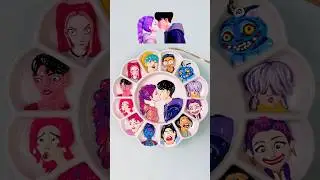 Kpop Demon Hunters (Часть 18) #kpopdemonshunters #смешиваниецветов #удовлетворительный #смешивани...
