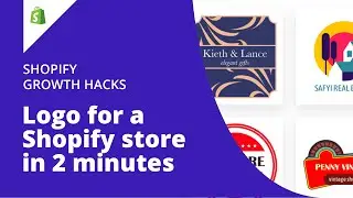 Logo for Shopify in 2 Minutes: The Best Way to Create and Add Logo to Your Shopify Store.