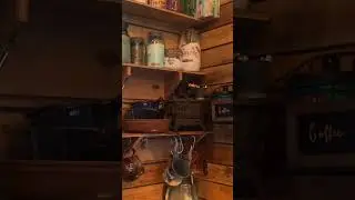 Tiny Dry Cabin Kitchen