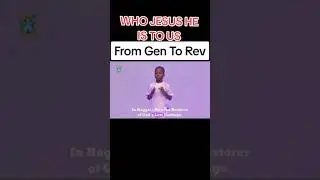 The personality of JESUS CHRIST From Genesis to Revelation.