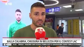 Antonino De Moro a ZigoZago su LaCTV riceve il premio della giuria del contest Balla Calabria 2024
