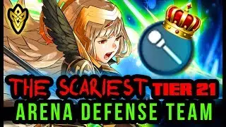 Fire Emblem Heroes - Scariest Tier 21 Arena Defense Team - Brave Veronica Is Scary!