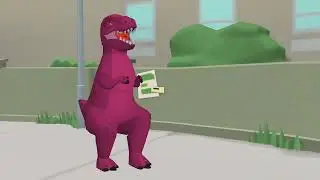 Barney Ditches Back To School Shopping And Gets Grounded