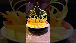 Fruits Cutting Skill 01 #fruits #carving #carvingart #fruitcarving #carvingfruit