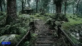 Dreamy Piano Music with Soft Rain Sounds for Sleeping and Entering Deep Rest Mode