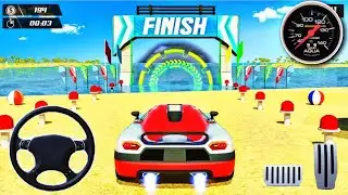 Water Car Surfer Racing Simulator 2021 - Car Driving Simulator - Android Gameplay #8