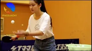 How to Do the Forehand Fast Serve in Table Tennis (Beginner Level)