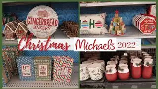 MICHAELS 2022 CHRISTMAS SHOP WITH ME | Decor | Crafts | Greenery | Lights | @BluebirdHomeandDIY