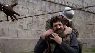 first barbed-wire wrestling match in 
