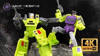 Newage Toys H33 Paimon- Hook & H34 Berith - Long Haul | Legends Class Devastator Q. Review 278
