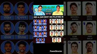 Ind Vs Aus Odi Series Playing 11 😈#shorts #indvsaus #playing11 #viratkohli #rohitsharma #viral