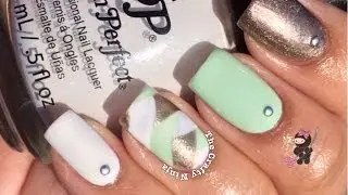Fishtail Braided Nail Tutorial by The Crafty Ninja