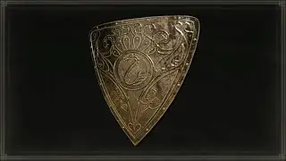 Brass Shield - Early Shield 100 Physical Block - Elden Ring