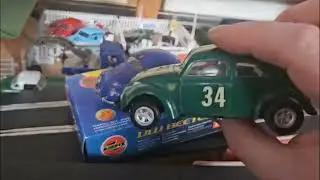 Beetle Mania! Airfix slot car kit and testing!