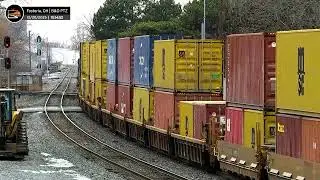 TrainVideo Of A SCREEN View With A CSX 151 SB/WB/SB Train On The Fostoria Ohio, USA Area By Gabriel